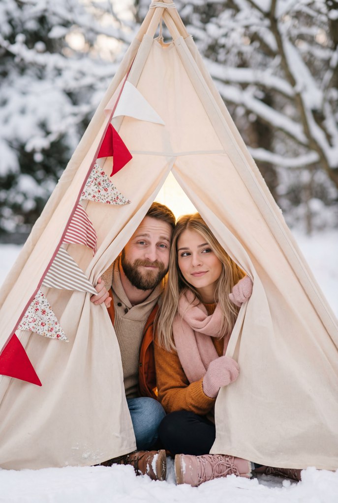 Создайте уникальную фотосессию в стильных платках — пример результата