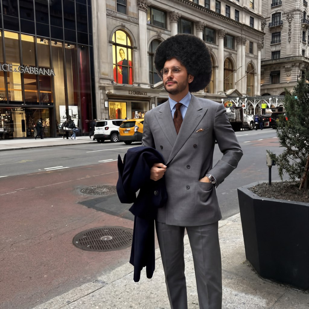 Изменить прическу на фото — пример результата