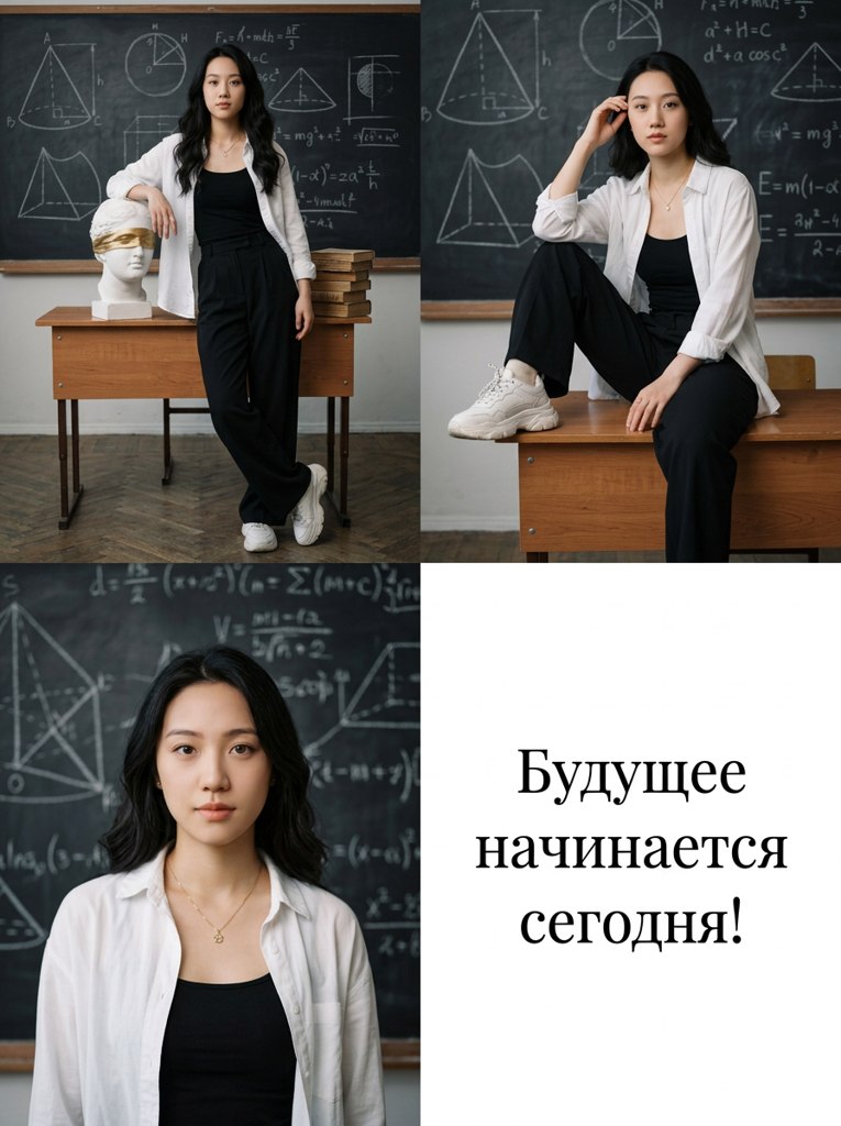 Коллаж на выпускной с помощью нейросети: идеи, шаблоны и оформление — пример результата